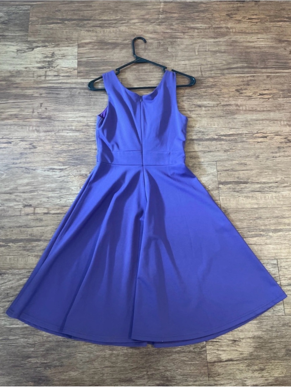Grace Karin Purple Midi Fit-and-Flare Dress - Picture 3 of 5